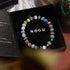 Forêt du Cheshire | Argent sterling .925 | Bracelet en verre du Cheshire